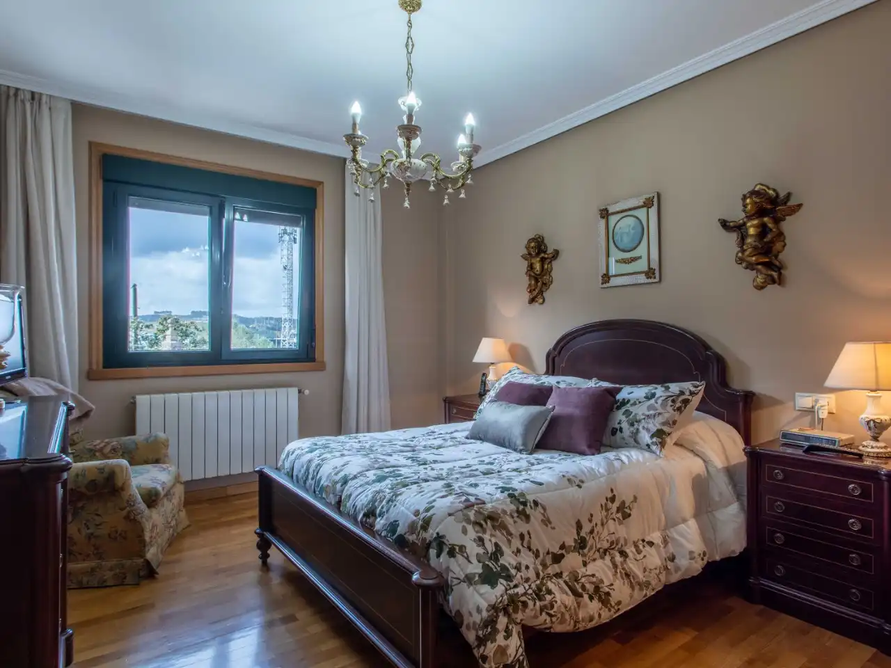 Houses for sale in Lugar Cances, 28, A Coruña Capital Bedroom of Houses for sale in A Coruña Capital with Terrace and Balcony