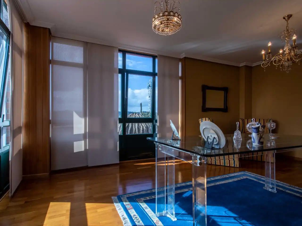 Houses for sale in Lugar Cances, 28, A Coruña Capital Dining room of Houses for sale in A Coruña Capital with Terrace and Balcony
