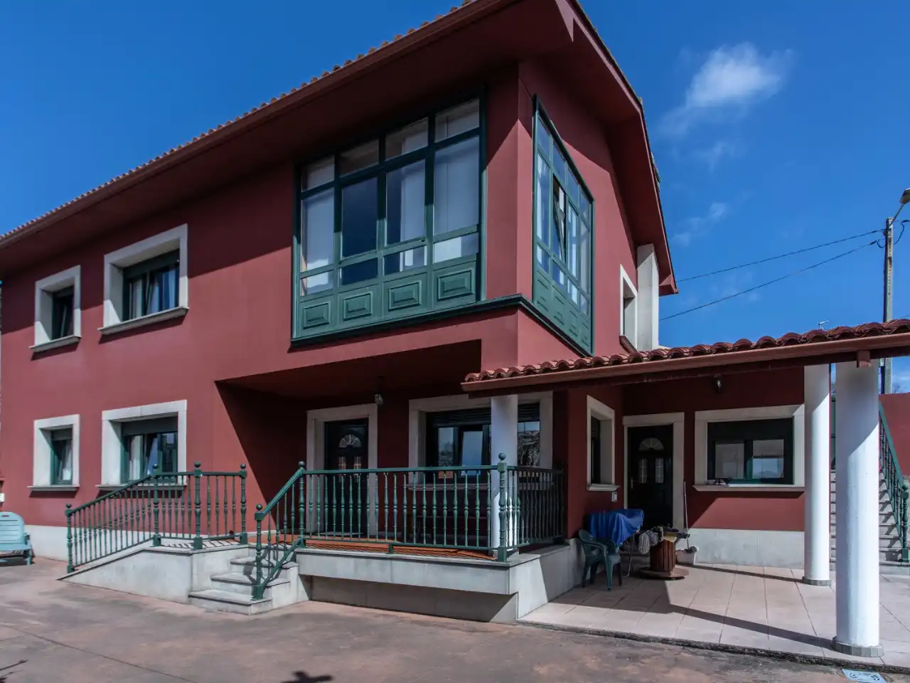 Houses for sale in Lugar Cances, 28, A Coruña Capital Exterior view of Houses for sale in A Coruña Capital with Terrace and Balcony