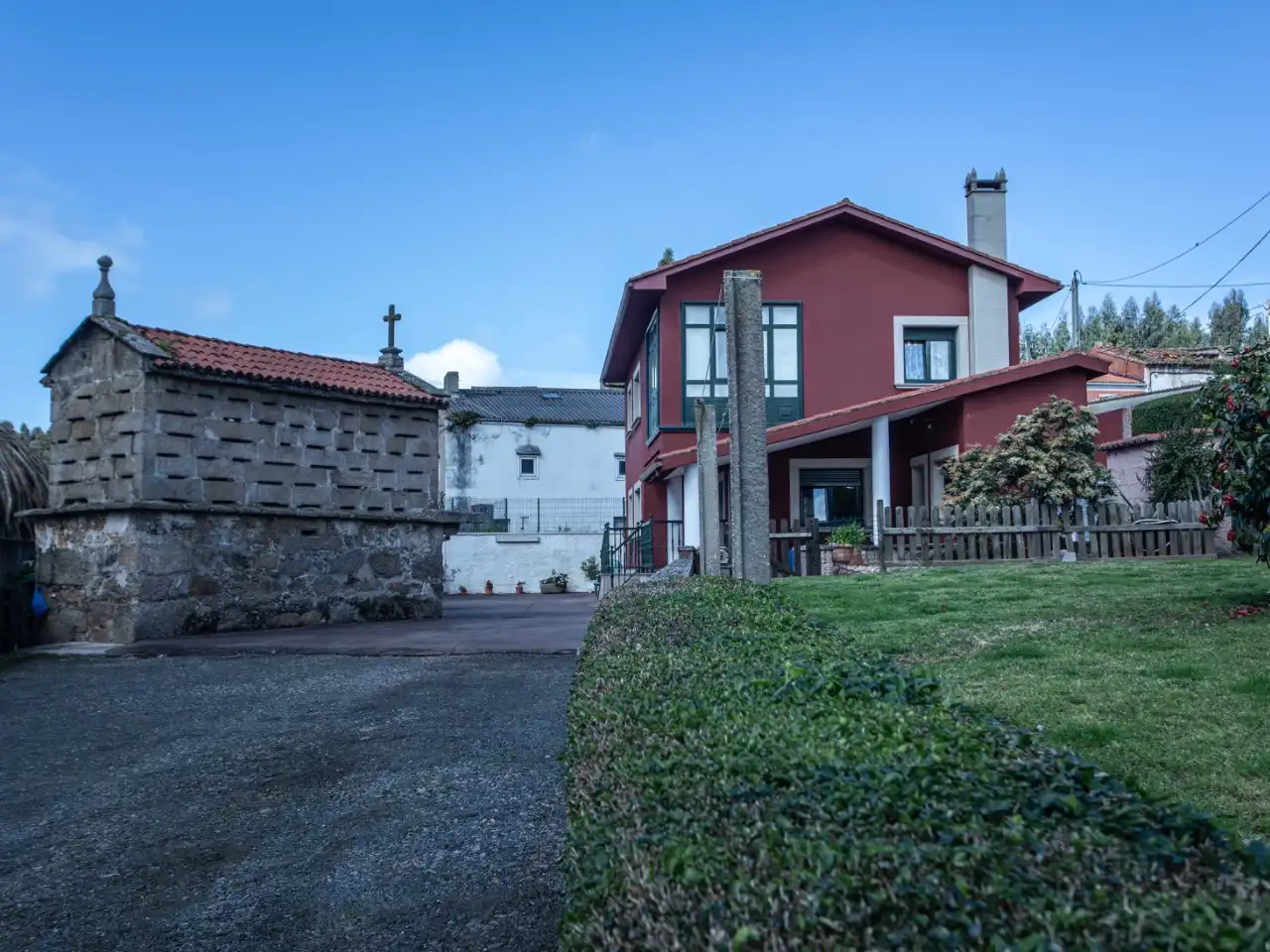 Houses for sale in Lugar Cances, 28, A Coruña Capital Exterior view of Houses for sale in A Coruña Capital with Terrace and Balcony