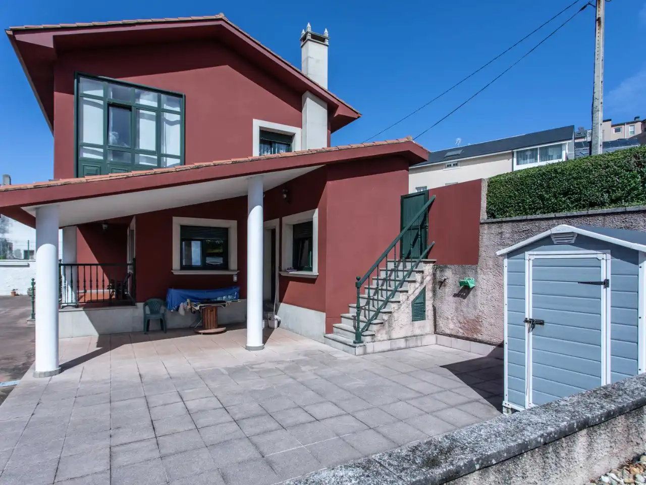 Houses for sale in Lugar Cances, 28, A Coruña Capital Exterior view of Houses for sale in A Coruña Capital with Terrace and Balcony