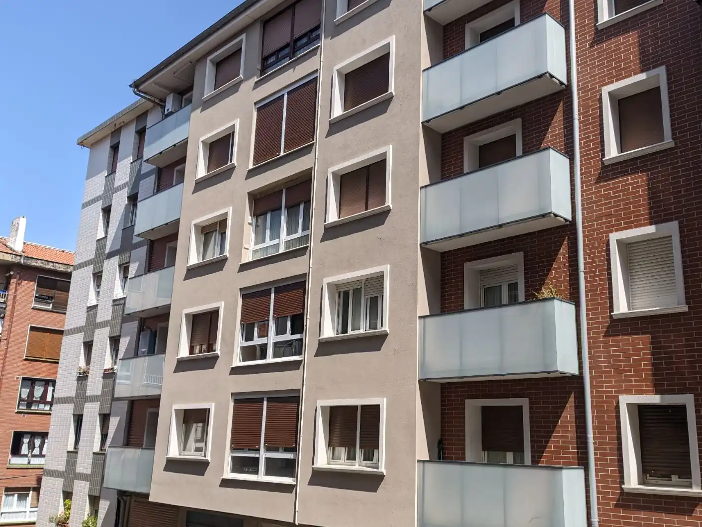 Flat for sale in Bailen Kalea, 3, Azeta - Abatxolo Exterior view of Flat for sale in Portugalete with Balcony