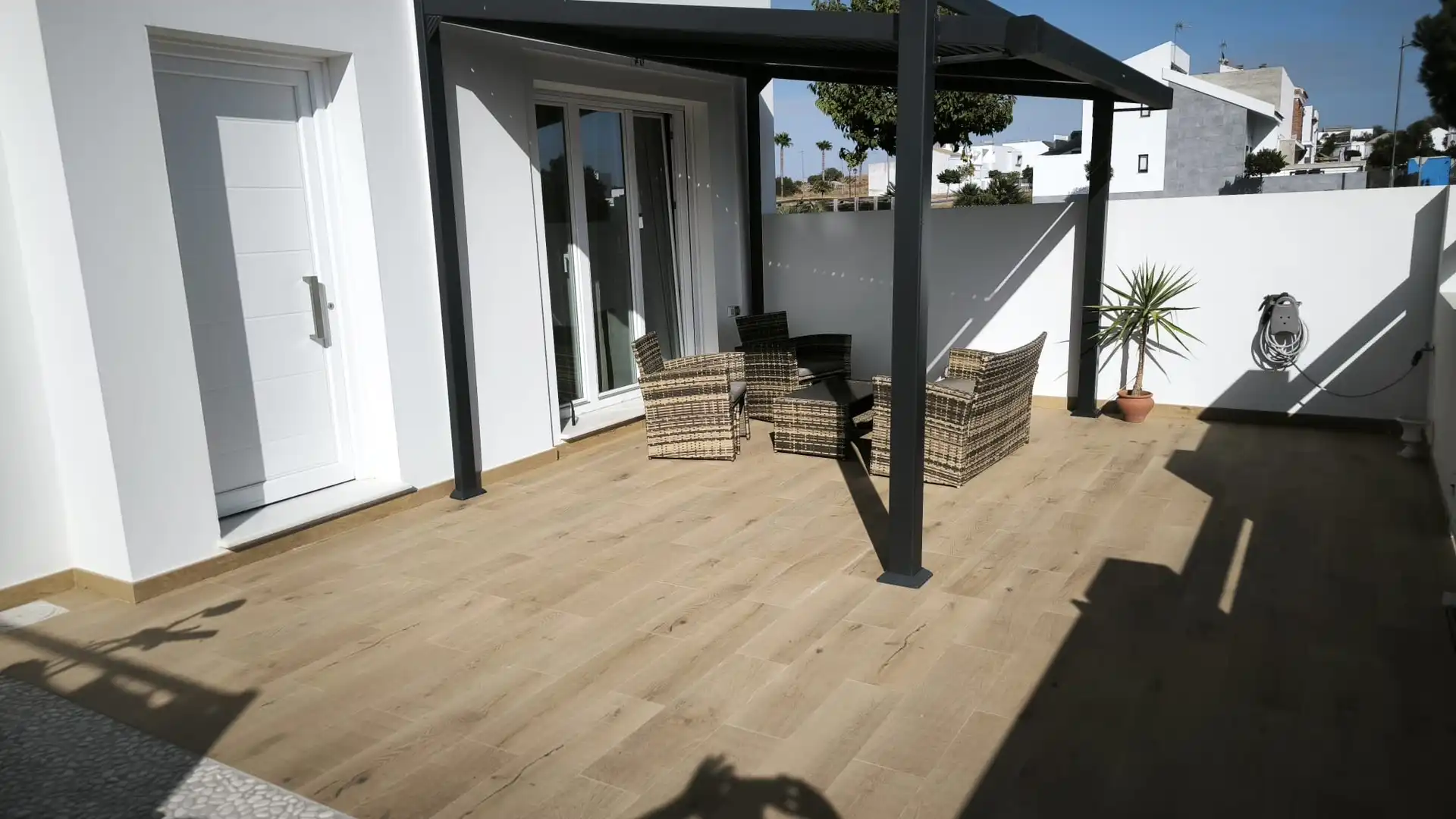 Terrace of Detached homes for sale in Lepe  with Air Conditioner and Terrace