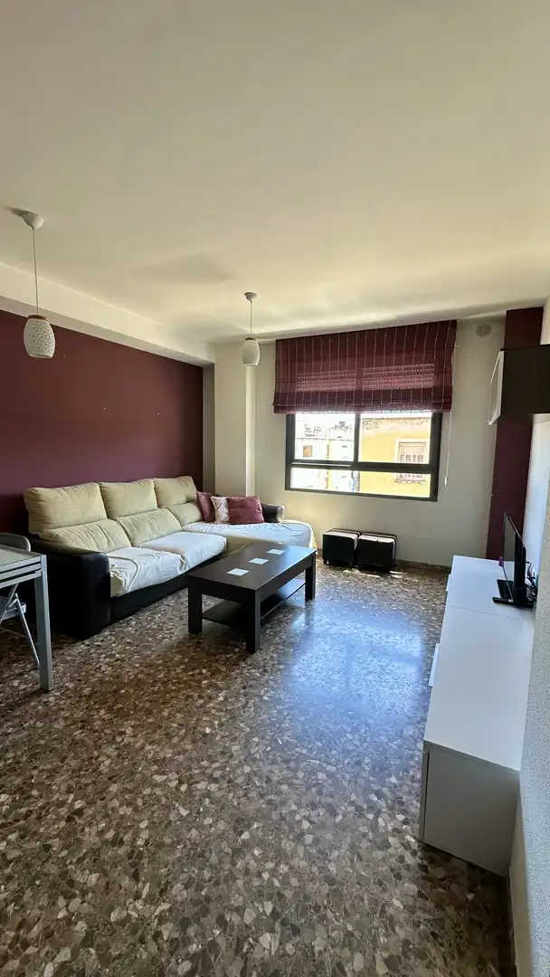 Flat for rent in Calle Huesca, 27, Estadio Castalia Living room of Flat for rent in Castellón de la Plana / Castelló de la Plana with Heating, Storage room and Furnished