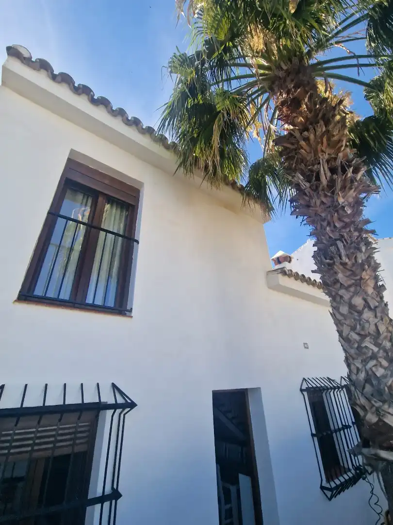 Einfamilien-Reihenhaus zur Miete in Calle Sierra Nevada, 9, Torremuelle Außenansicht von Einfamilien-Reihenhaus zur Miete in Benalmádena mit Heizung, Terrasse und Schwimmbad