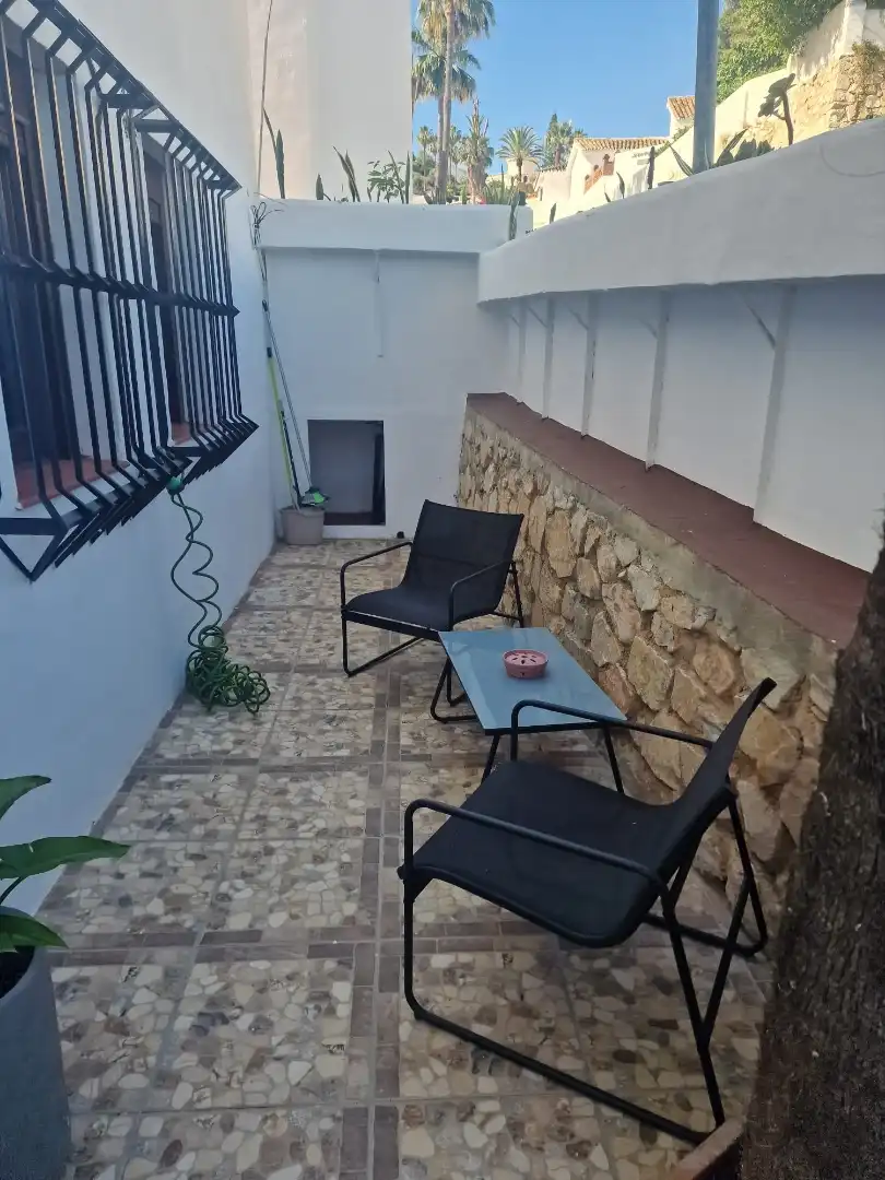 Einfamilien-Reihenhaus zur Miete in Calle Sierra Nevada, 9, Torremuelle Terrasse von Einfamilien-Reihenhaus zur Miete in Benalmádena mit Heizung, Terrasse und Schwimmbad