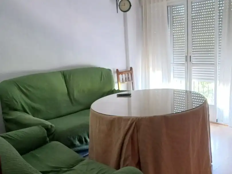 Sala de estar de Piso de alquiler en Badajoz con Aire acondicionado, Calefacción y Parquet