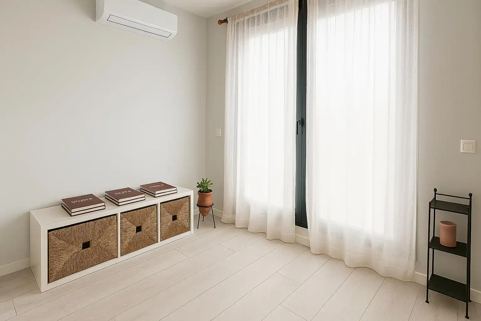 Houses for sale in Calle de la Navallera, 7a3, Centro Comercial - Hospital Bedroom of Houses for sale in Torrelodones with Air Conditioner, Terrace and Swimming Pool