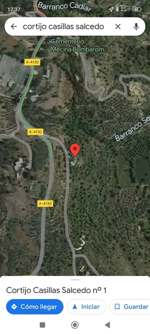 Finca rústica de alquiler en Alpujarra de la Sierra con Calefacción, Jardín privado y Terraza