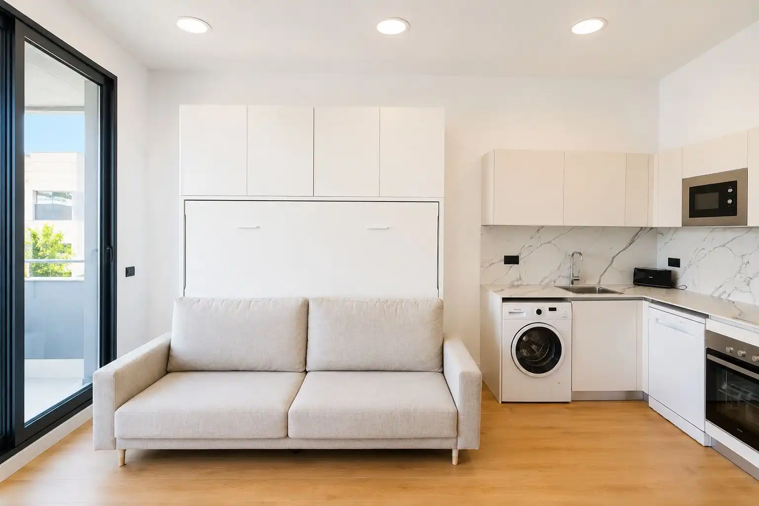 Loft de lloguer a Avenida del Cerro del Águila, 1, San Sebastián de los Reyes Sala d'estar de Loft de lloguer en San Sebastián de los Reyes amb Terrassa i Balcó