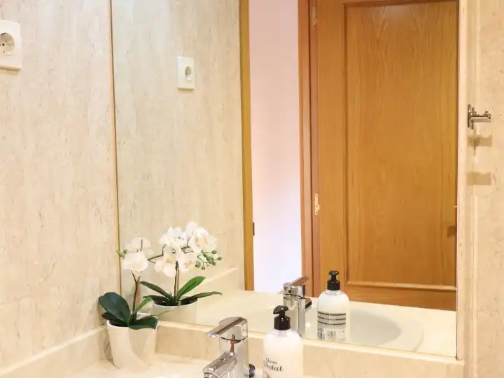 Badezimmer von Wohnung zum Verkauf in Madrid mit Heizung, Terrasse und Abstellraum
