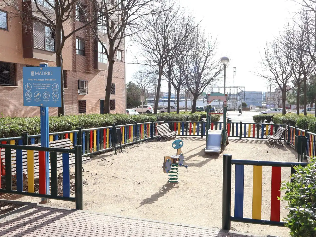 Außenansicht von Wohnung zum Verkauf in Madrid mit Heizung, Terrasse und Abstellraum