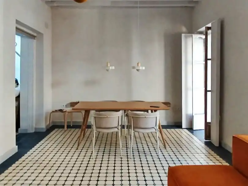 Comedor de Piso de alquiler en Cádiz con Amueblado y Balcón