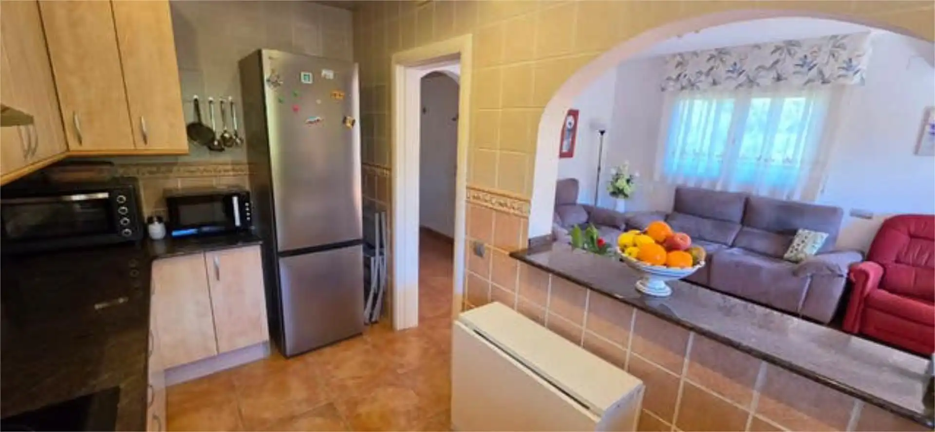 Cocina de Casa adosada en venta en El Vendrell con Terraza y Piscina