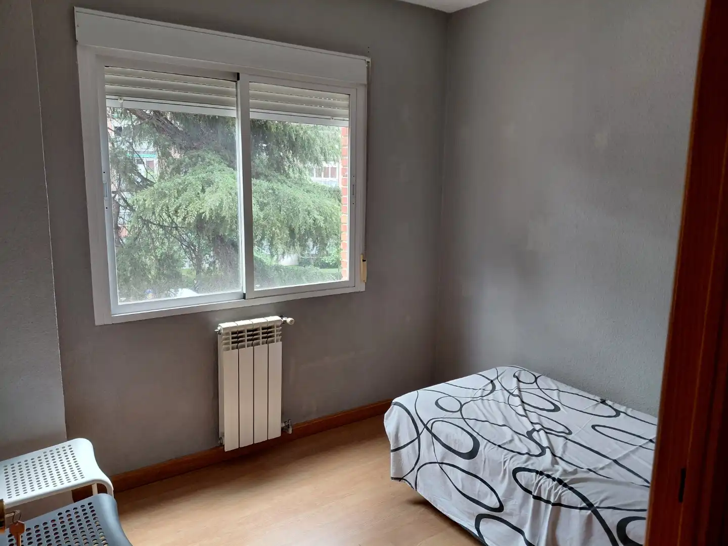 Schlafzimmer von Wohnung zum Verkauf in  Madrid Capital mit Klimaanlage