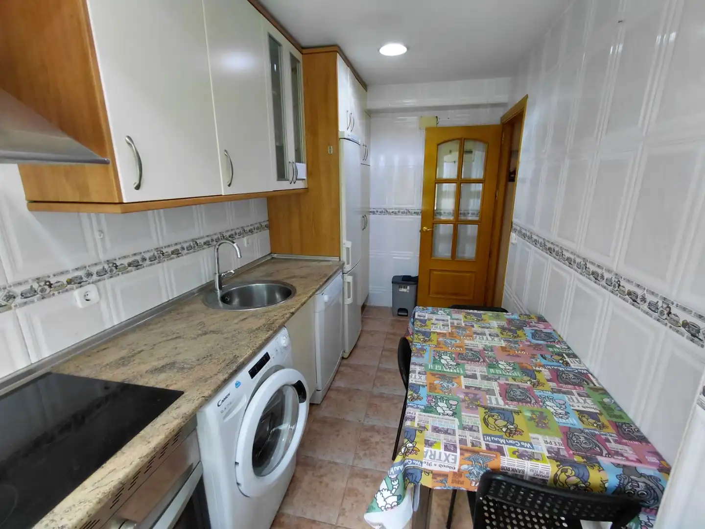 Küche von Wohnung zum Verkauf in  Madrid Capital mit Klimaanlage