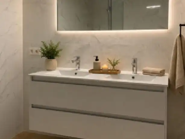 Bathroom of Flat for sale in  Pamplona / Iruña  with Heating and Terrace