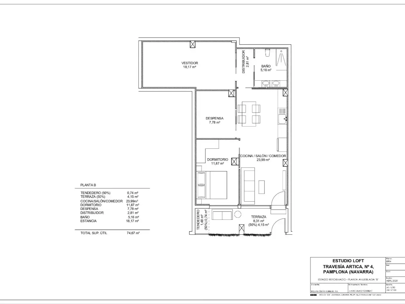 Flat for sale in  Pamplona / Iruña  with Heating and Terrace