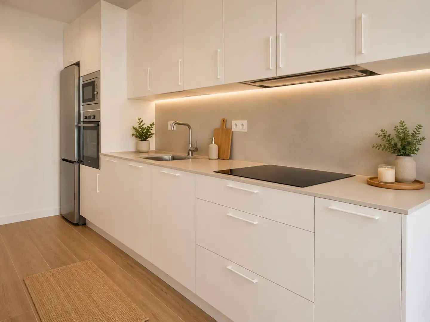 Kitchen of Flat for sale in  Pamplona / Iruña  with Heating and Terrace