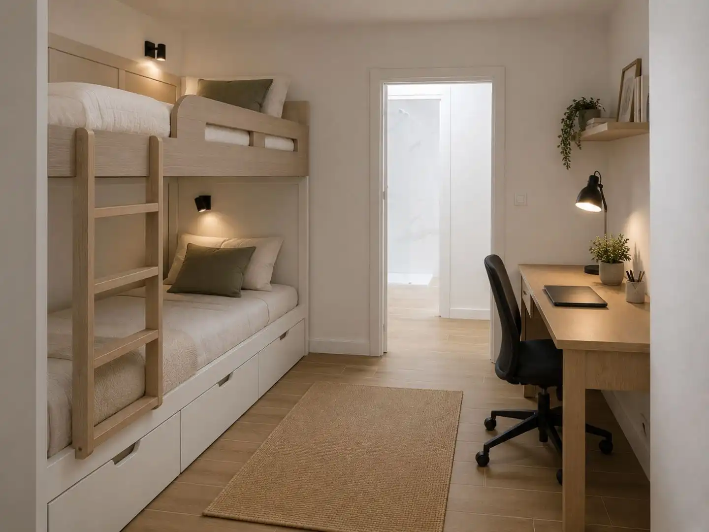 Bedroom of Flat for sale in  Pamplona / Iruña  with Heating and Terrace