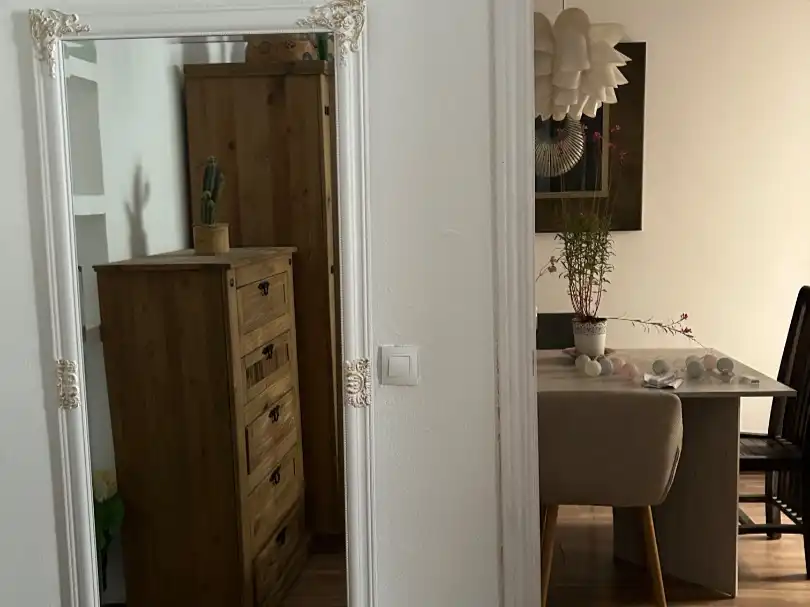Bedroom of Flat for rent in Badajoz  with Air Conditioner and Furnished