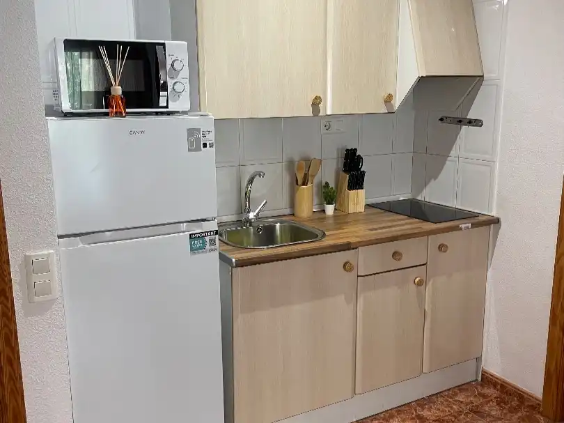 Apartament de lloguer a Passeig Marítim del Mediterrani, 48, Playa Morro de Gos Cuina de Apartament de lloguer en Oropesa del Mar / Orpesa amb Terrassa, Piscina i Moblat