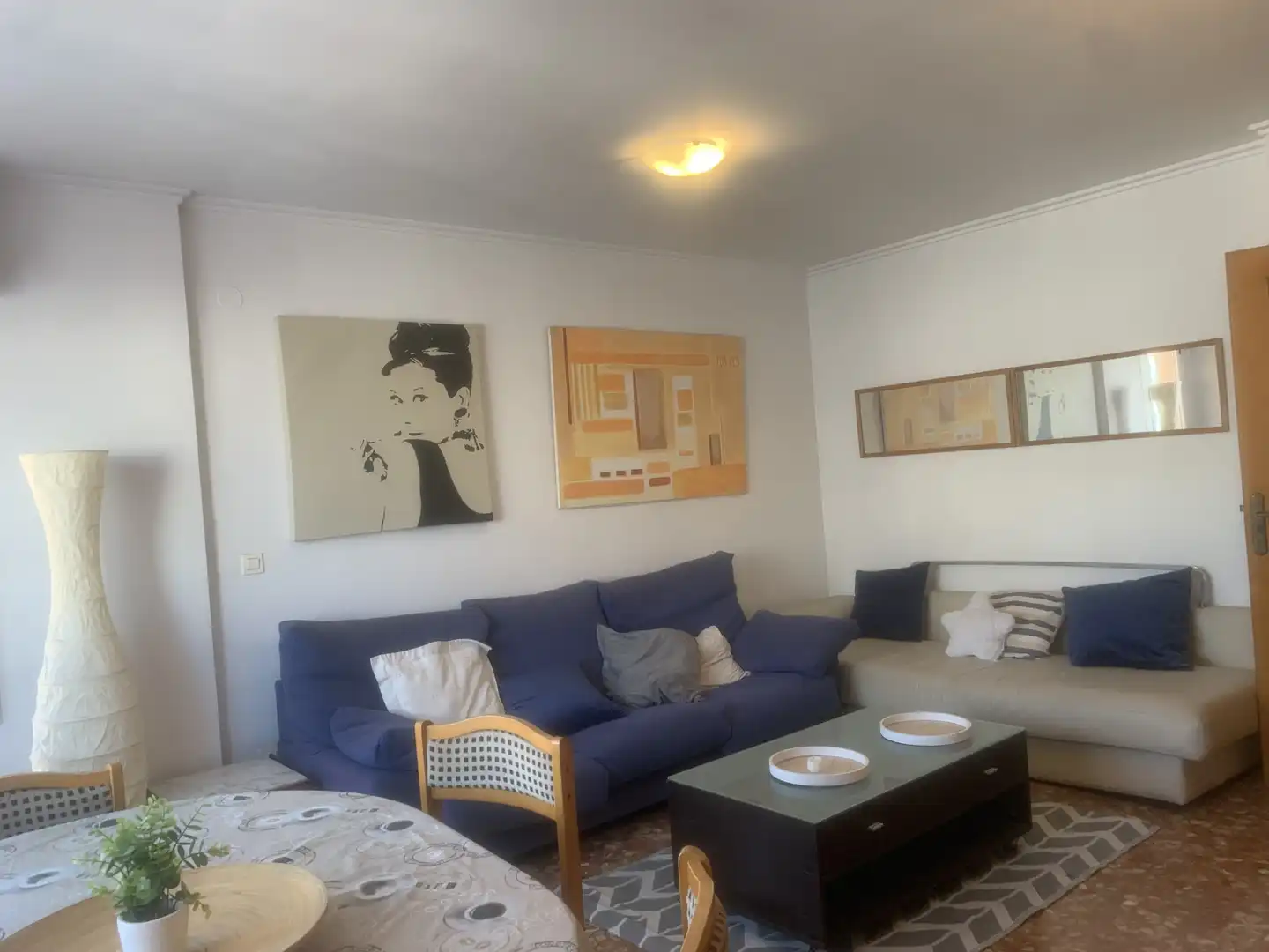 Zimmer in Camí de Santa Paula, 9, La Pedrera - Vessanes Wohnzimmer von Wohnung zur untervermieten in Dénia mit Möbliert und Balkon