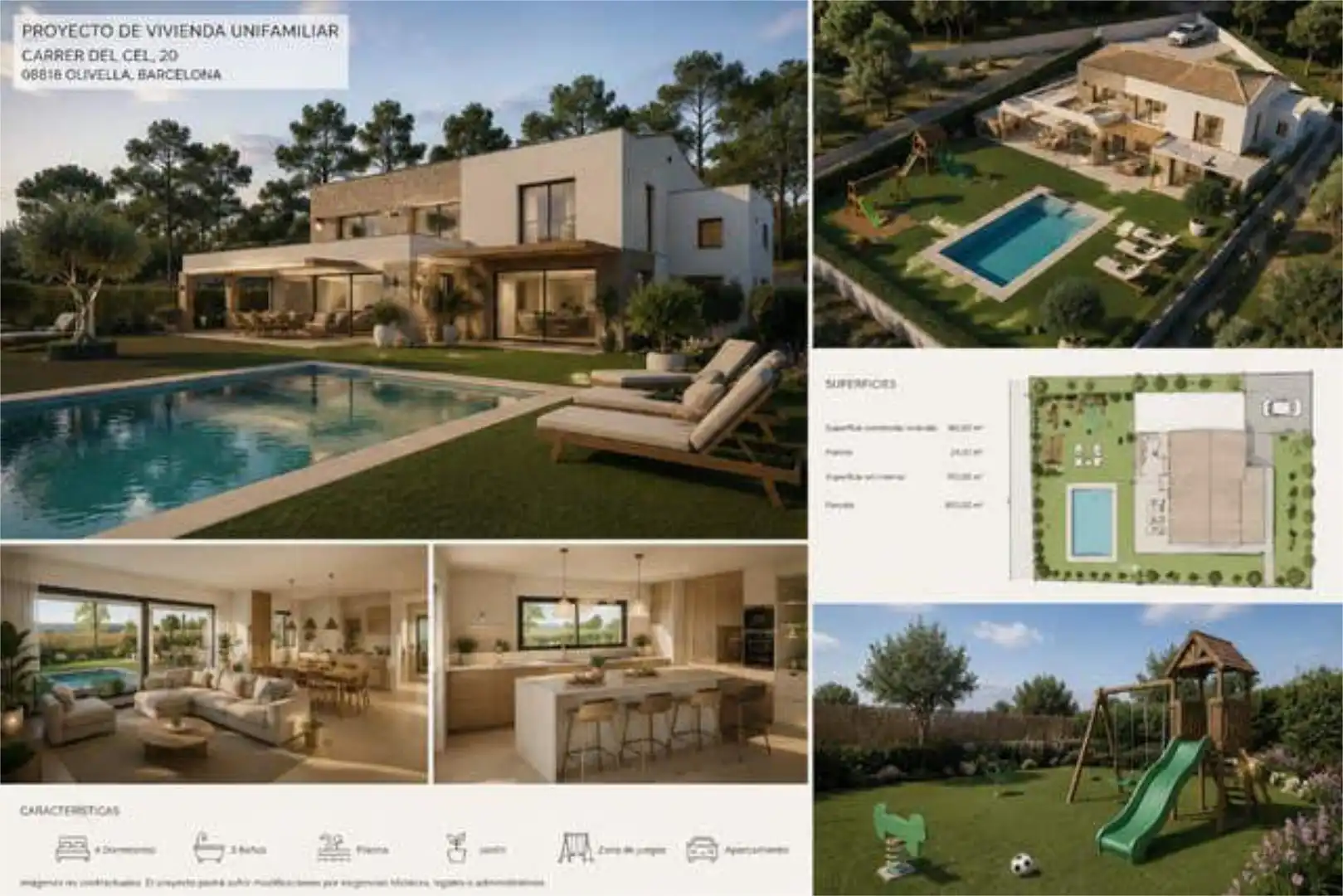 Detached homes for sale in Puig Moltó - Can Macià Garden of Detached homes for sale in Sant Pere de Ribes with Heating, Private garden and Terrace