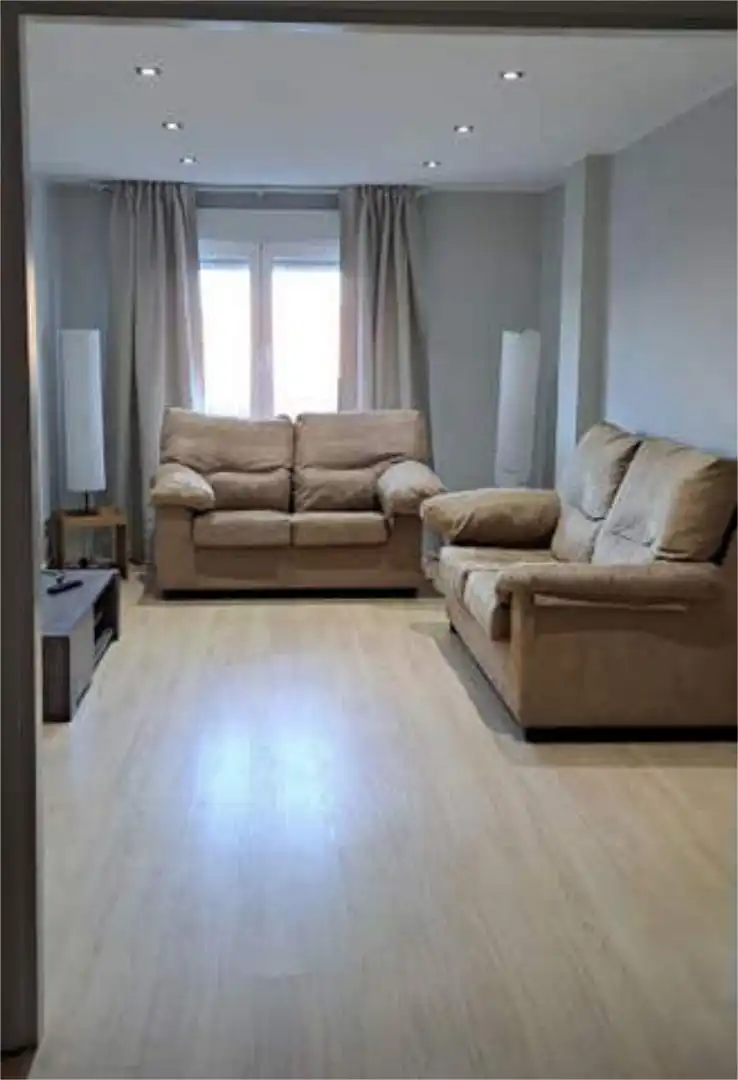 Sala de estar de Piso de alquiler en Zaragoza con Calefacción y Amueblado