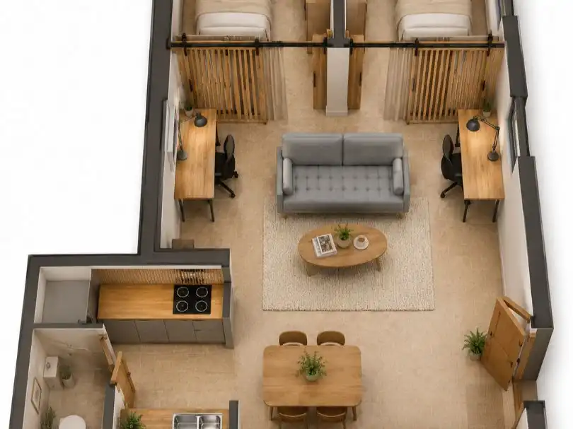 Zimmer in Carrer Alt del Carme, 1, Centre Wohnzimmer von Wohnung zur untervermieten in Reus