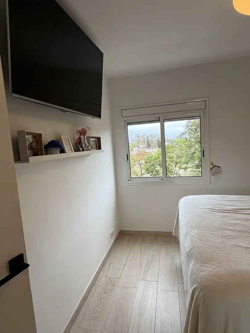Flat for sale in Carrer de Madrid, 6, Llefià Bedroom of Flat for sale in Badalona with Air Conditioner, Terrace and Furnished