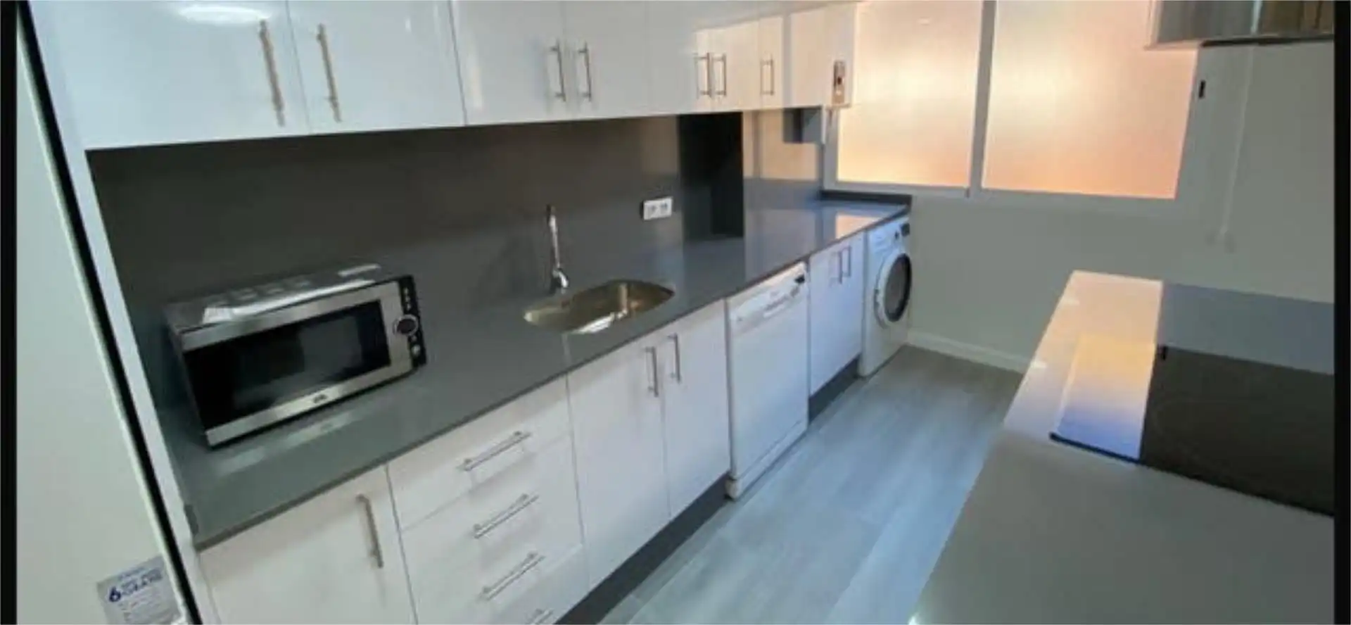Piso de alquiler en Alaquàs Cocina de Piso de alquiler en Alaquàs con Calefacción y Amueblado