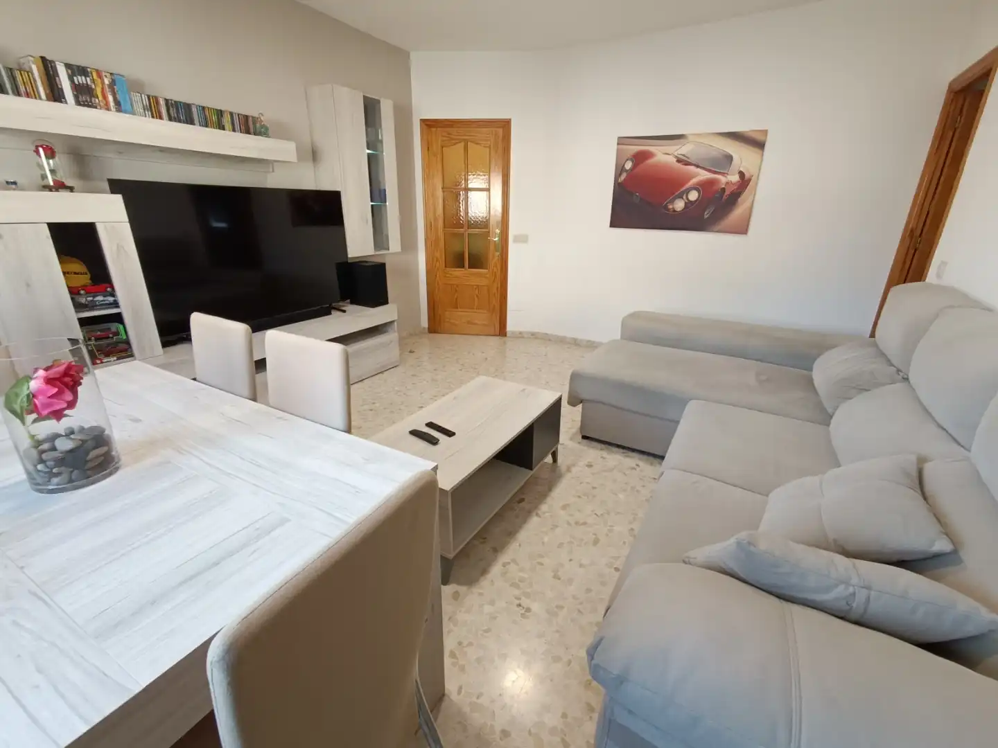 Detached homes for sale in Calle Los Jerónimos, 18, El Sabinar – Urbanizaciones – Las Marinas – Playa Serena Living room of Detached homes for sale in Roquetas de Mar with Air Conditioner, Terrace and Balcony