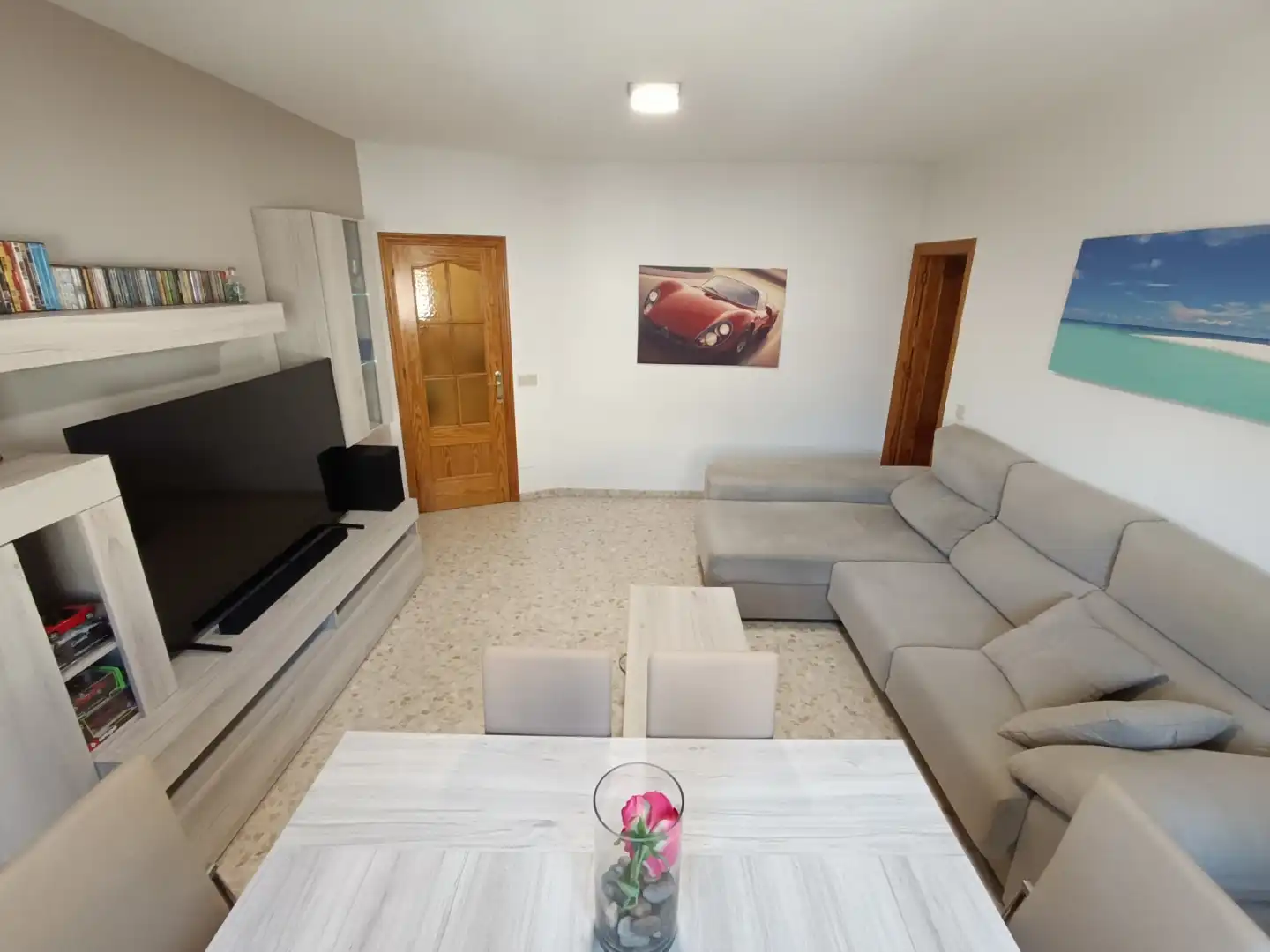 Detached homes for sale in Calle Los Jerónimos, 18, El Sabinar – Urbanizaciones – Las Marinas – Playa Serena Living room of Detached homes for sale in Roquetas de Mar with Air Conditioner, Terrace and Balcony