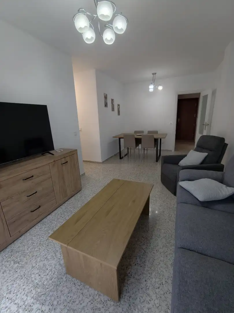 Sala de estar de Piso de alquiler en Sevilla con Aire acondicionado, Calefacción y Terraza