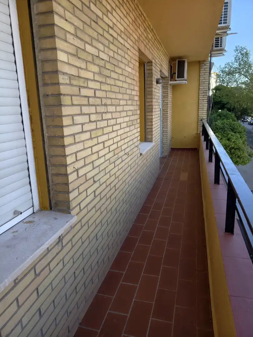 Terraza de Piso de alquiler en Sevilla con Aire acondicionado, Calefacción y Terraza