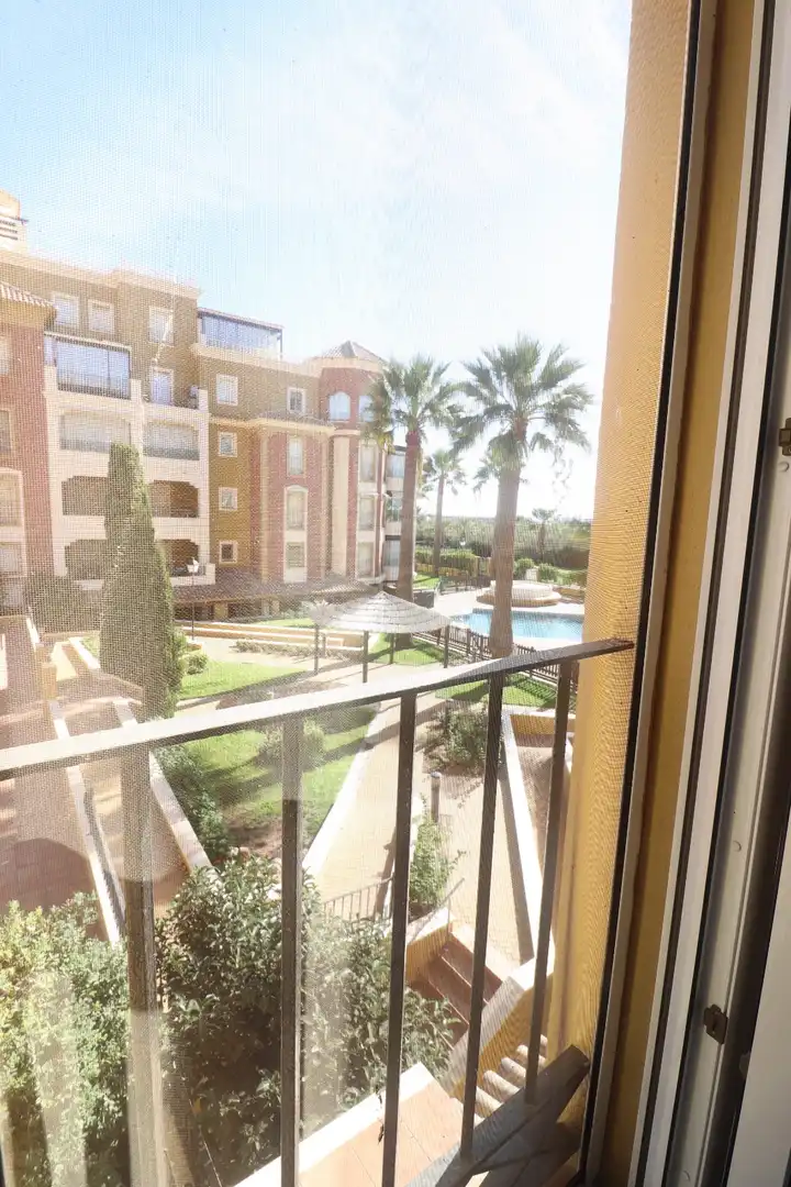 Vista exterior de Piso de alquiler en Ayamonte con Aire acondicionado, Jardín privado y Parquet