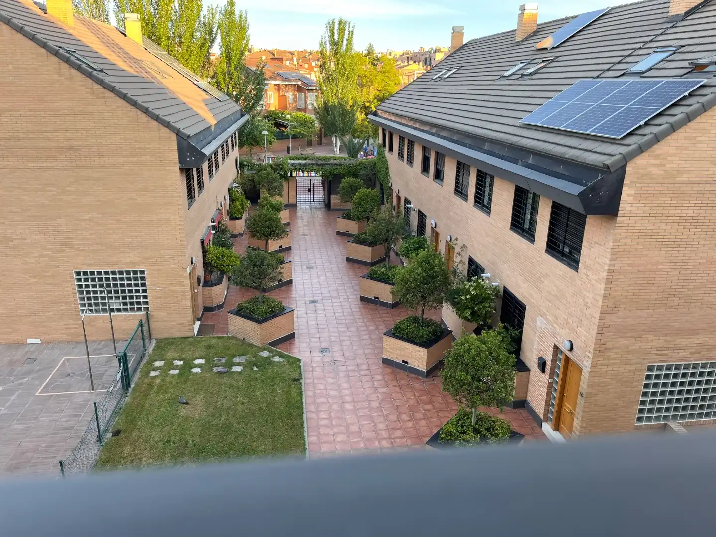 Flat for sale in Calle de la Bahía de Málaga, 8, Corralejos - Campo de las Naciones Terrace of Flat for sale in Madrid Capital with Air Conditioner, Terrace and Swimming Pool