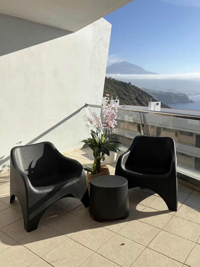 Terraza de Piso de alquiler en La Matanza de Acentejo con Terraza, Amueblado y Balcón