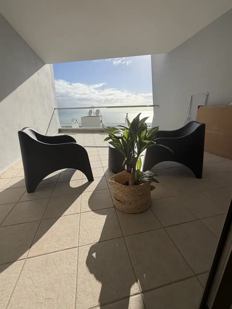 Terraza de Piso de alquiler en La Matanza de Acentejo con Terraza, Amueblado y Balcón