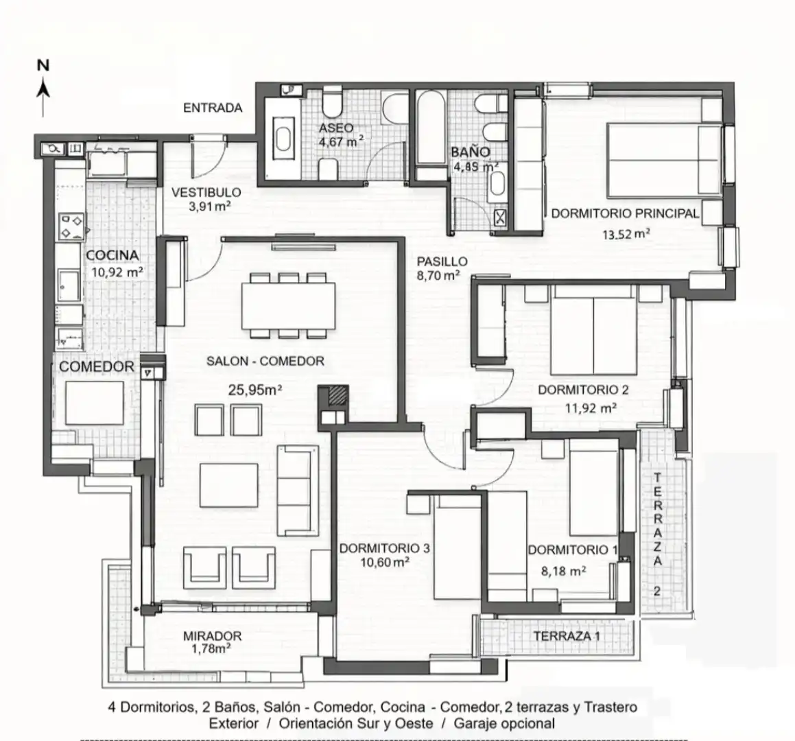 Flat for sale in Adriano VI Kalea, 29 Bi, San Martín Flat for sale in Vitoria - Gasteiz with Terrace and Balcony