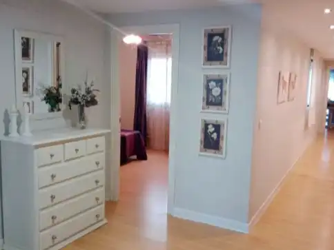 Bedroom of Flat for rent in Montijo  with Air Conditioner, Heating and Parquet flooring