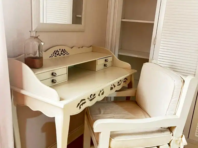 Bedroom of Flat for rent in Montijo  with Air Conditioner, Heating and Parquet flooring