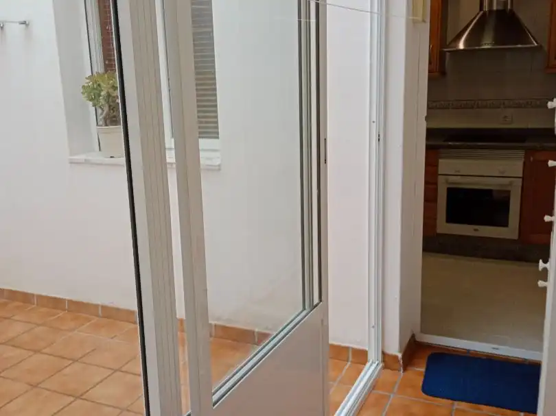 Balcony of Flat for rent in Montijo  with Air Conditioner, Heating and Parquet flooring
