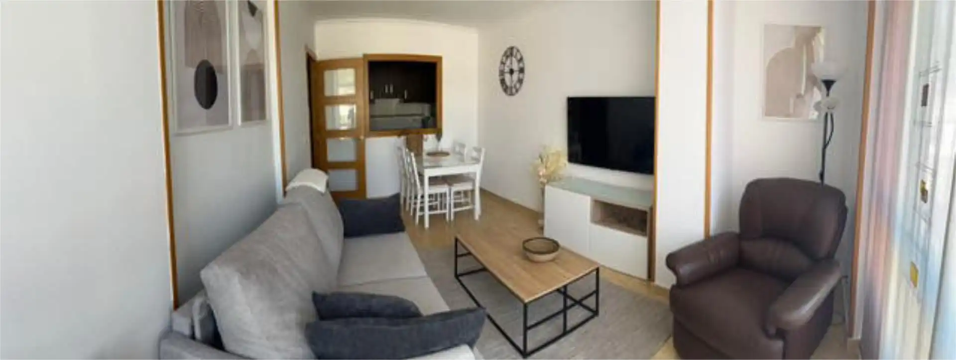 Wohnungen zur Miete in Viveiro Wohnzimmer von Wohnungen zur Miete in Viveiro mit Heizung, Schwimmbad und Möbliert