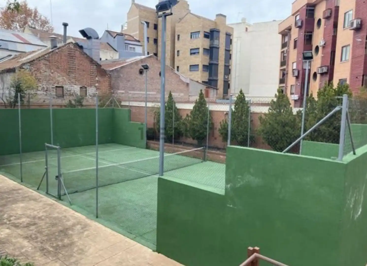 Terrassa de Pis de lloguer en Madrid amb Calefacció, Jardí privat i Parquet
