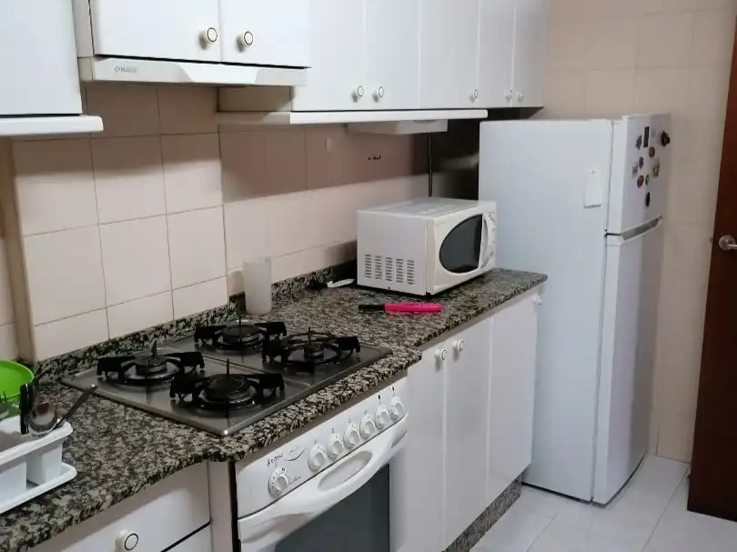 Piso de alquiler en Rua da Urbanizacion Casas de los Mariñeros, Cariño Cocina de Piso de alquiler en Cariño