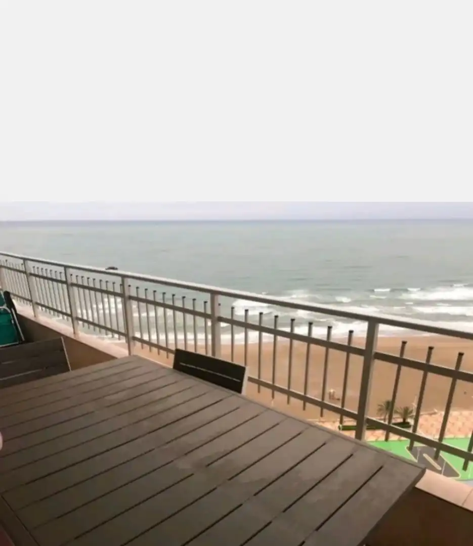 Balcony of Apartments for rent in Cullera  with Air Conditioner, Furnished and Oven
