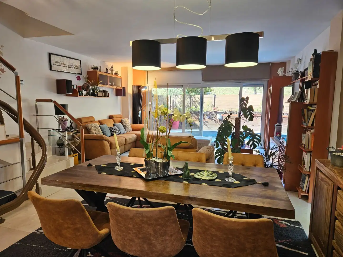 Casa o chalet en venta en Carrer Doctor Lluís Folch I Camarasa, 11, Vilassar de Dalt Comedor de Casa o chalet en venta en Vilassar de Dalt con Aire acondicionado, Terraza y Piscina