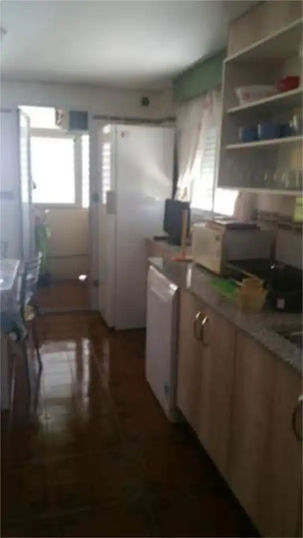 Cocina de Piso de alquiler en Gandia con Jardín privado, Terraza y Piscina